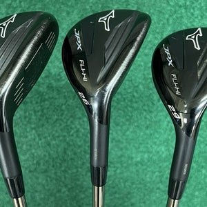 Mizuno JPX 923 Fli-Hi 23-26-29 Hybrid Set Reg. Flex Recoil Graphite RH w/HC