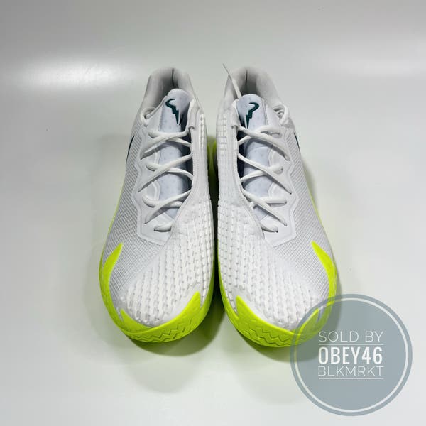 Nike Court Zoom Vapor Cage 4 Rafa “White Volt Teal” Shoes 13  display picture 3