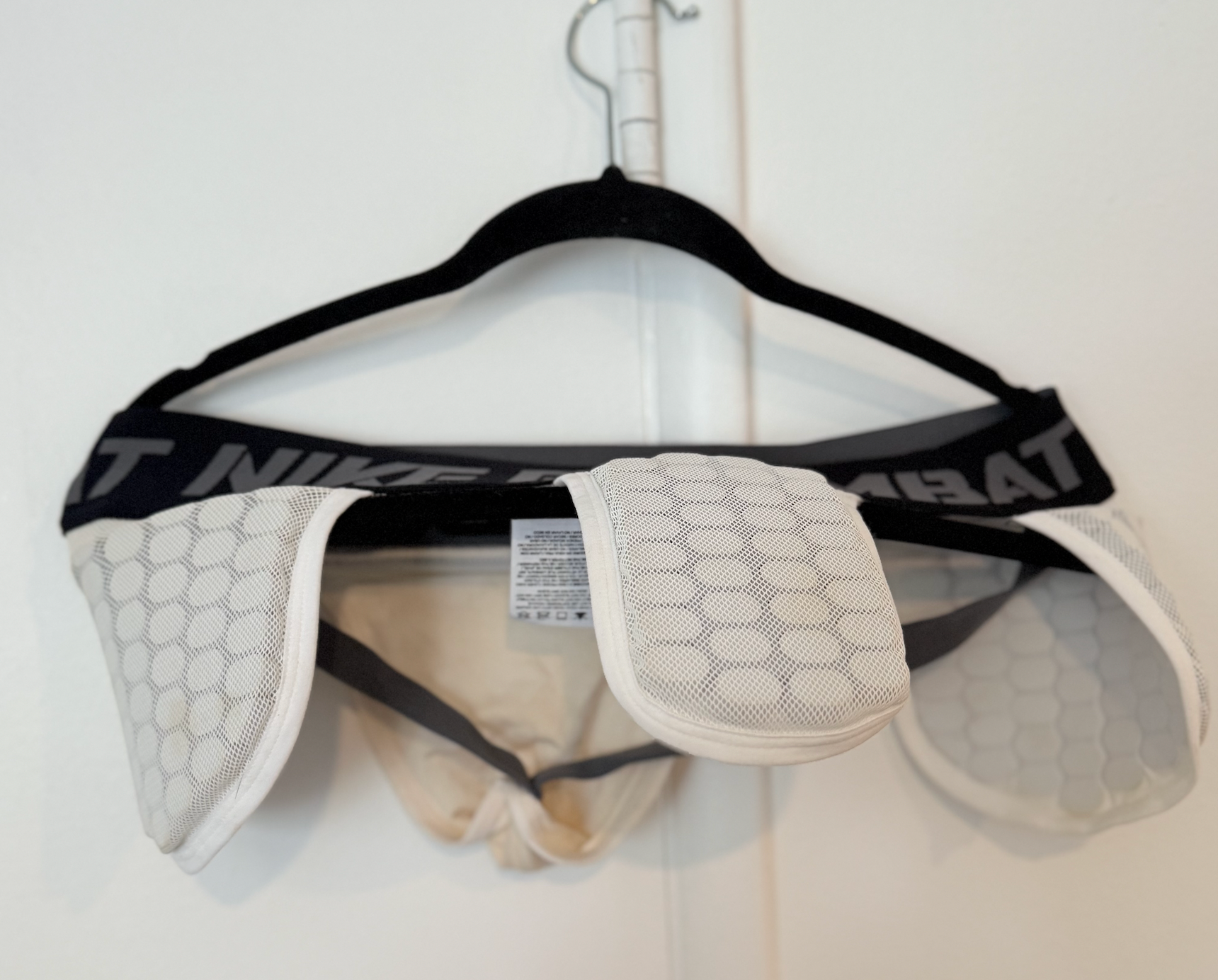 nike white jockstrap