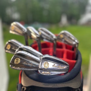 Men's Ben Hogan Medallion Right Handed Iron Set Regular Flex 8 Pieces Steel Shaft (Used)