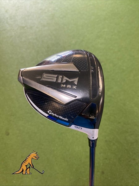 Used RH TaylorMade Sim Max 9* Driver Fujikura Ventus Blue 6S Graphite Stiff Flex