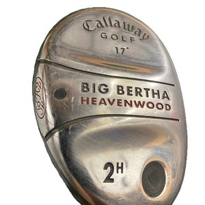 Callaway Big Bertha Heavenwood 2 Hybrid 17* RH RCH 75w Firm Stiff Graphite 40.5"