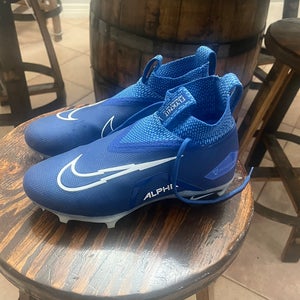 Nike Alpha Menace Elite 3 Football Cleats Mens 7.5 Game Royal Blue