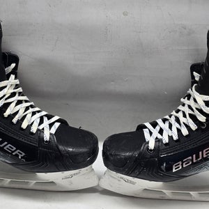 BAUER VAPOR HYPERLITE 2 ICE HOCKEY SKATES PRO STOCK 8.5 D NHL USED (13680)