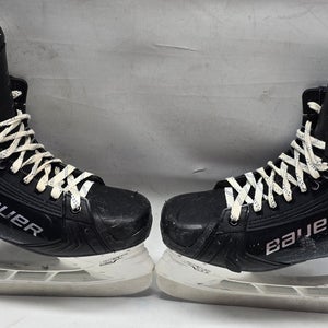 BAUER VAPOR HYPERLITE 2 ICE HOCKEY SKATES PRO STOCK 8.5 D NHL USED (3) (13682)