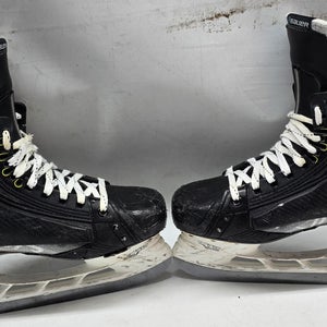 BAUER VAPOR HYPERLITE ICE HOCKEY SKATES PRO STOCK 7.5 E USED NHL (13691)