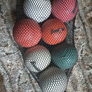 Franklin street hockey balls Set Of 7 EUC