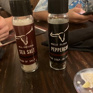 All Natural Sea Salt And Black Peppercorns