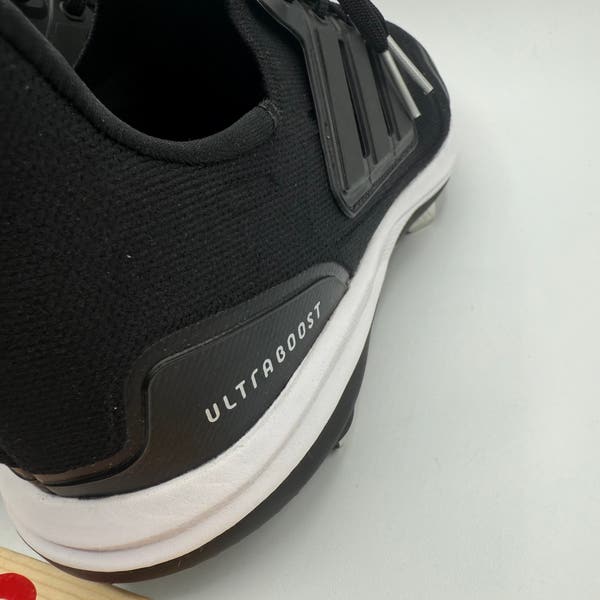 Adidas UltraBoost Light Metal Men Size 9 Baseball Cleats Black White ID8610 Adidas UltraBoost Light Metal Men Size 9 Baseball Cleats  main image 4