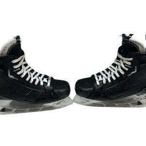 BAUER MACH CUSTOM PRO STOCK ICE HOCKEY SKATES 9 5/8 D USED NHL (13698)