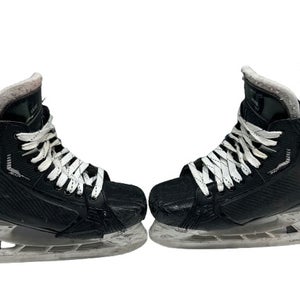 BAUER MACH CUSTOM PRO STOCK ICE HOCKEY SKATES 7.5 E USED NHL (13702)
