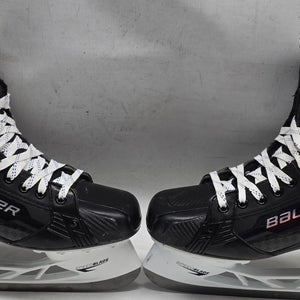 BAUER MACH CUSTOM PRO STOCK ICE HOCKEY SKATES 8 3/4 D USED NHL (2) (13708)