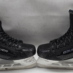 BAUER MACH CUSTOM PRO STOCK ICE HOCKEY SKATES 9.5 E 10.5E USED NHL (13711)