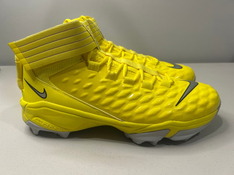 Sample Oregon Ducks PE Team Issued Nike Force Savage Football Cleats Sz 13 AQ909 Sample Oregon Ducks PE Team Issued Nike Force Savage  main image 2