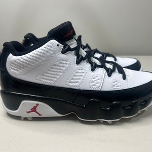Size 6.5 Men’s 8 Women’s Air Jordan 9 Golf Shoes Low White Black True Red