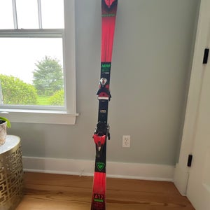 Rossignol 157 cm Hero FIS SL Pro Skis With SPX 12 Bindings