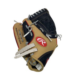 Used Rawlings PLAYERS SERIES BB/SB Glove LH Throw Tan 10" 11347-S000246551