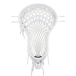 New String King MARK V STRUNG 5S Mens Lacrosse Head White 11347-SKG195376205552