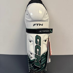 Senior CCM Jetspeed FTW 11" Shin Pads (New)