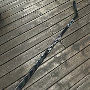 Senior CCM JetSpeed FT5 Pro Left Hand Hockey Stick P28 Pro Stock (Used)