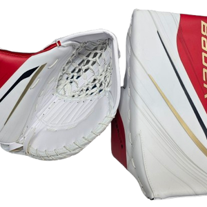 Bauer Hyperlite 2 Pro Goalie Glove And Blocker Pro Stock NHL KNIGHT NEW (13848)