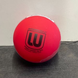 Brand New Winnwell Hard Street Hockey Ball (HC-SHB6550H-RD)