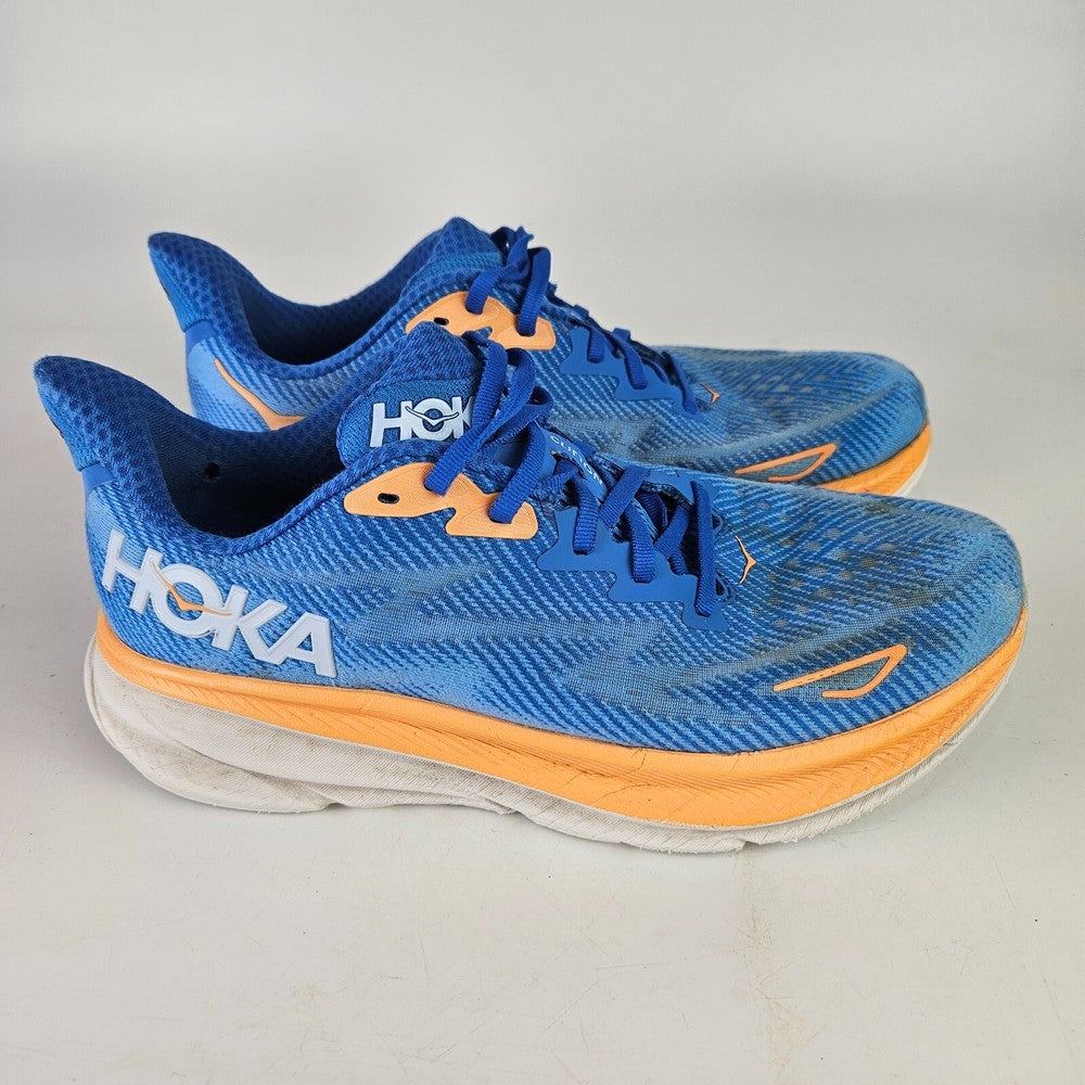 Hoka One One Mens Clifton 9 1127895 CSAA Blue Running Shoes  display picture 1