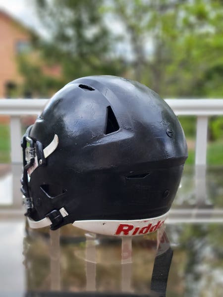 2022 Black Riddell Speedflex Football Helmet Size Large