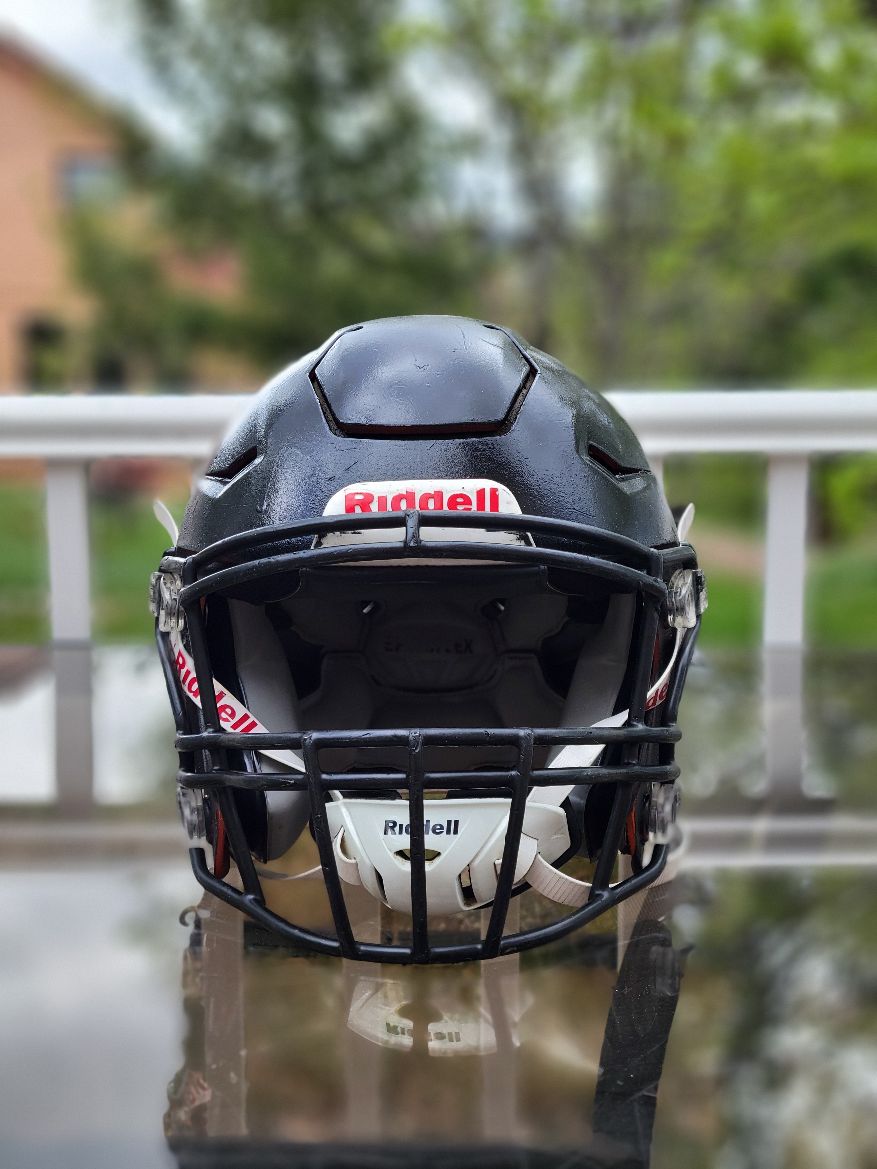 2022 Black Riddell Speedflex Football Helmet Size Large