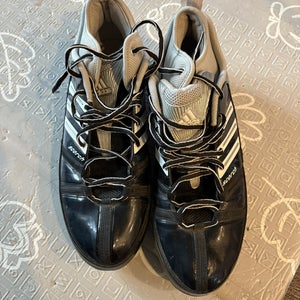 Unisex  Size M 10.5 (W 11.5) Adidas Low Top Adizero Scorch Molded Cleats (Used)