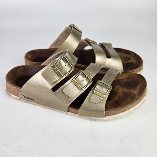 Betula by Birkenstock Leo Soft Footbed Sandal Womens Size 40 / 9 Gold