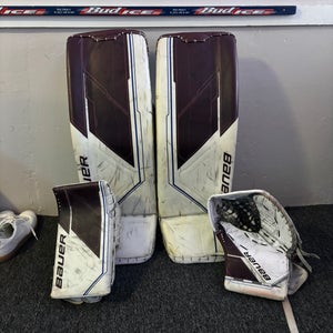 35" Bauer Ultrasonic Mach Graphic Goalie Full Set