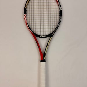 Wilson BLX Six One Tour 90, 4 3/8 Excellent 9/10 Roger Federer