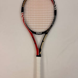 Wilson BLX Six One Tour 90, 4 3/8 Very Good Condition Roger Federer