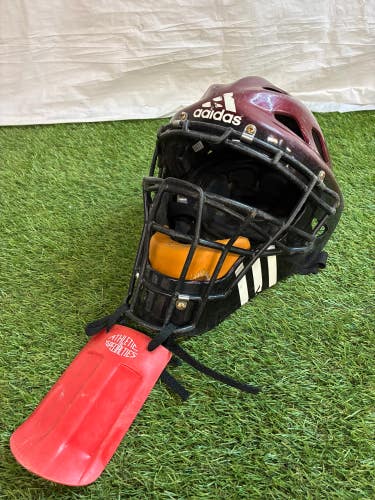 Adult Adidas Triple Stripe Catcher's Mask