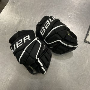 Bauer (Used) Black Junior 10" Gloves