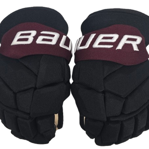 Bauer Supreme Mach Custom Pro Stock Hockey Gloves 15" Black New NCAA (13918)