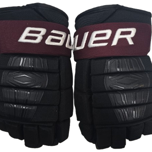 Bauer Pro Series Custom Pro Stock Hockey Gloves 15" Black New NCAA (13923)