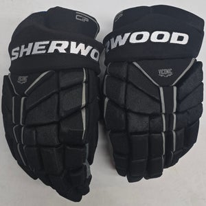 Sherwood Code TMP Pro Pro Stock Custom Hockey Gloves 14" Black New (13927)