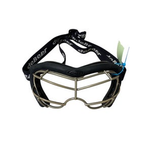Used DeBeer DEBEER GOGGLES Lacrosse Facial Protect Black Senior 11706-S000352630