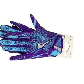 Used Nike VAPOR JET GLOVES FB Gloves Royal Blue MD 11479-S000387553