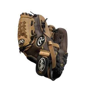 Used Rawlings PLAYEMAKER SERIES BB/SB Glove RH Throw Brown 10 1/2" 11479-S000381148