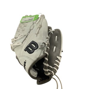 Used Wilson A1000 BB/SB Glove RH Throw White 12" 11479-S000381112