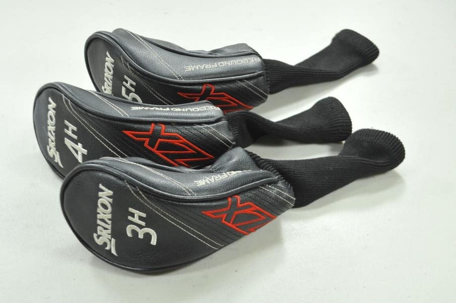 Srixon ZX 3, 4, 5 Hybrid Set Regular Flex Right Riptide 5.5 80g