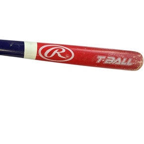 Used Rawlings WOOD BAT BB/SB T-Ball Bat 24" 11479-S000390448