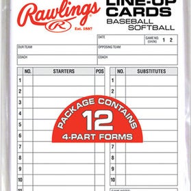 New SYS.17 LINE-UP CARDS 12 PK 11479-TNR17LU