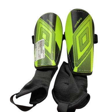 Umbro (Used) Small Green Shin Guards