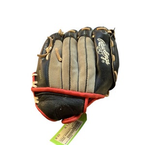 Used Rawlings PLAYEMAKER SERIES BB/SB Glove RH Throw Black 10 1/2" 11479-S000381599