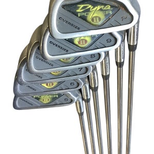 Used Wilson DYNA POWER Mens Iron Set RH 5I-PW 11479-S000392215
