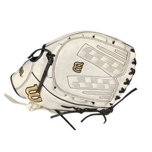 Used Wilson A1000 BB/SB Glove RH Throw White 12 1/2" 11479-S000380724